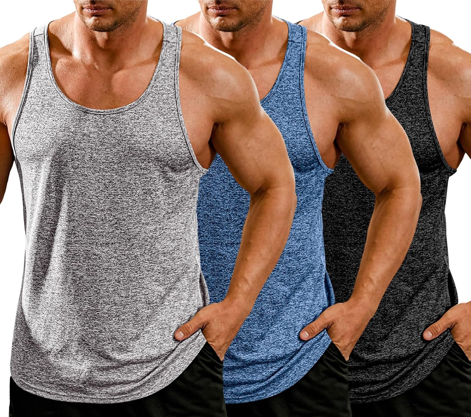 81R926kErL._AC_SL1500_.jpg Men's Workout wears - Image 1
